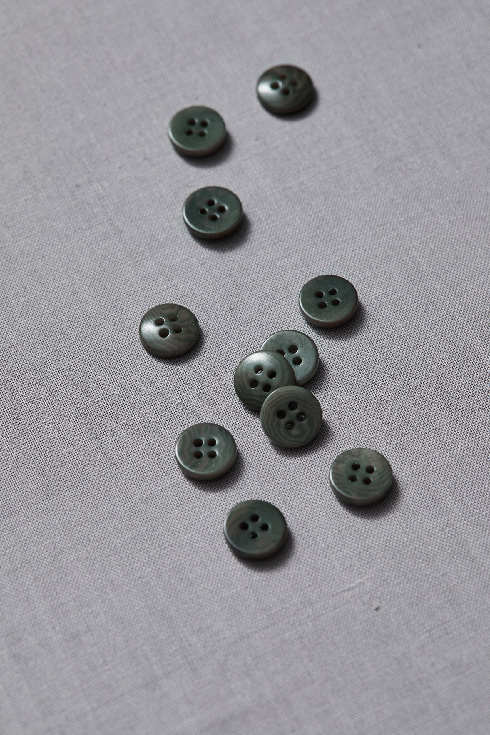 Plain Corozo Button - 11 mm