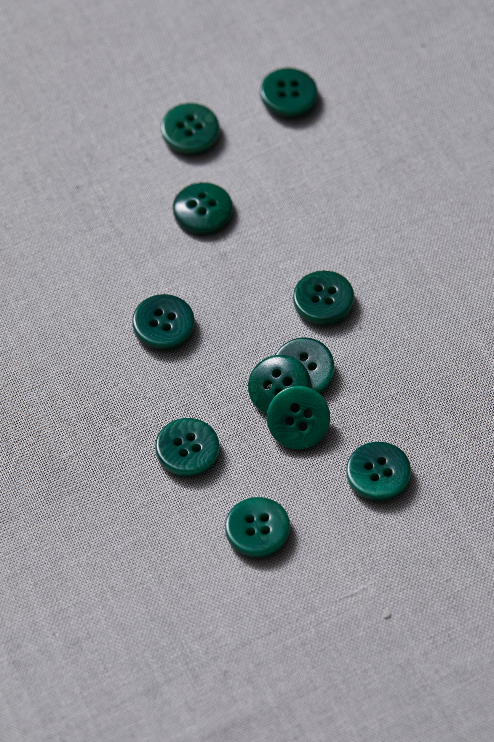 Plain Corozo Button - 11 mm