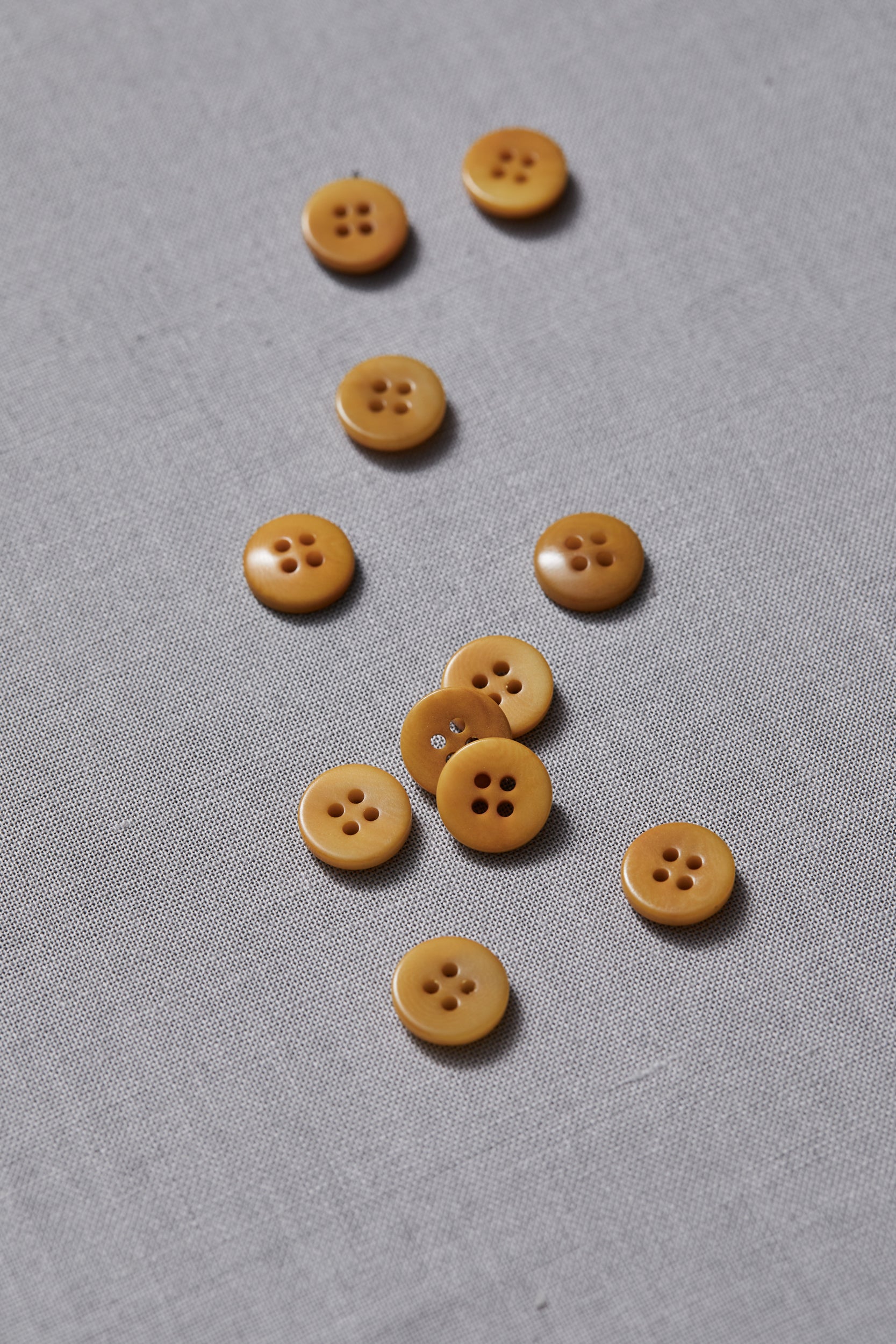 Plain Corozo Button - 11 mm