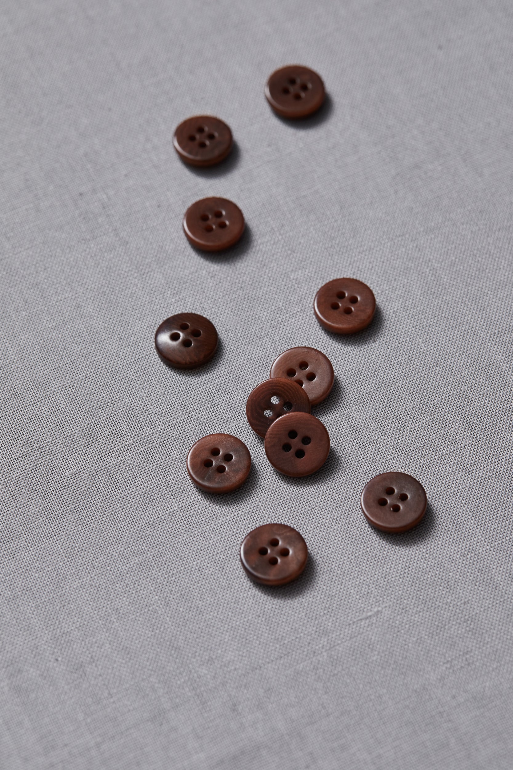 Plain Corozo Button - 11 mm