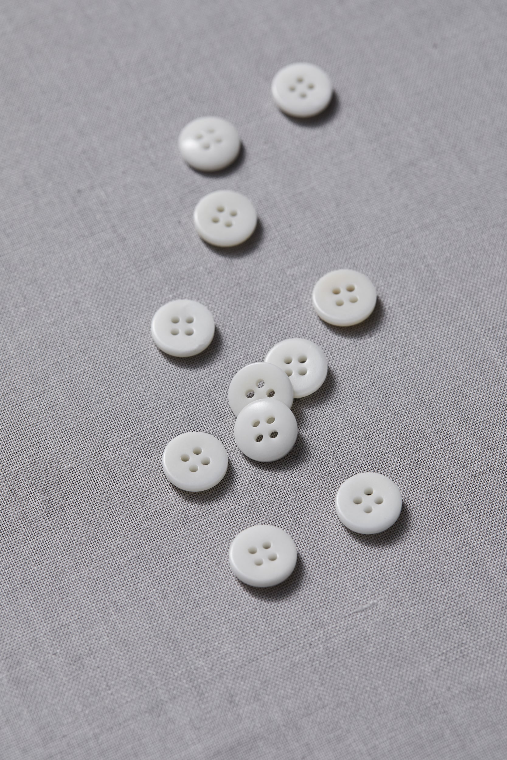 Plain Corozo Button - 11 mm