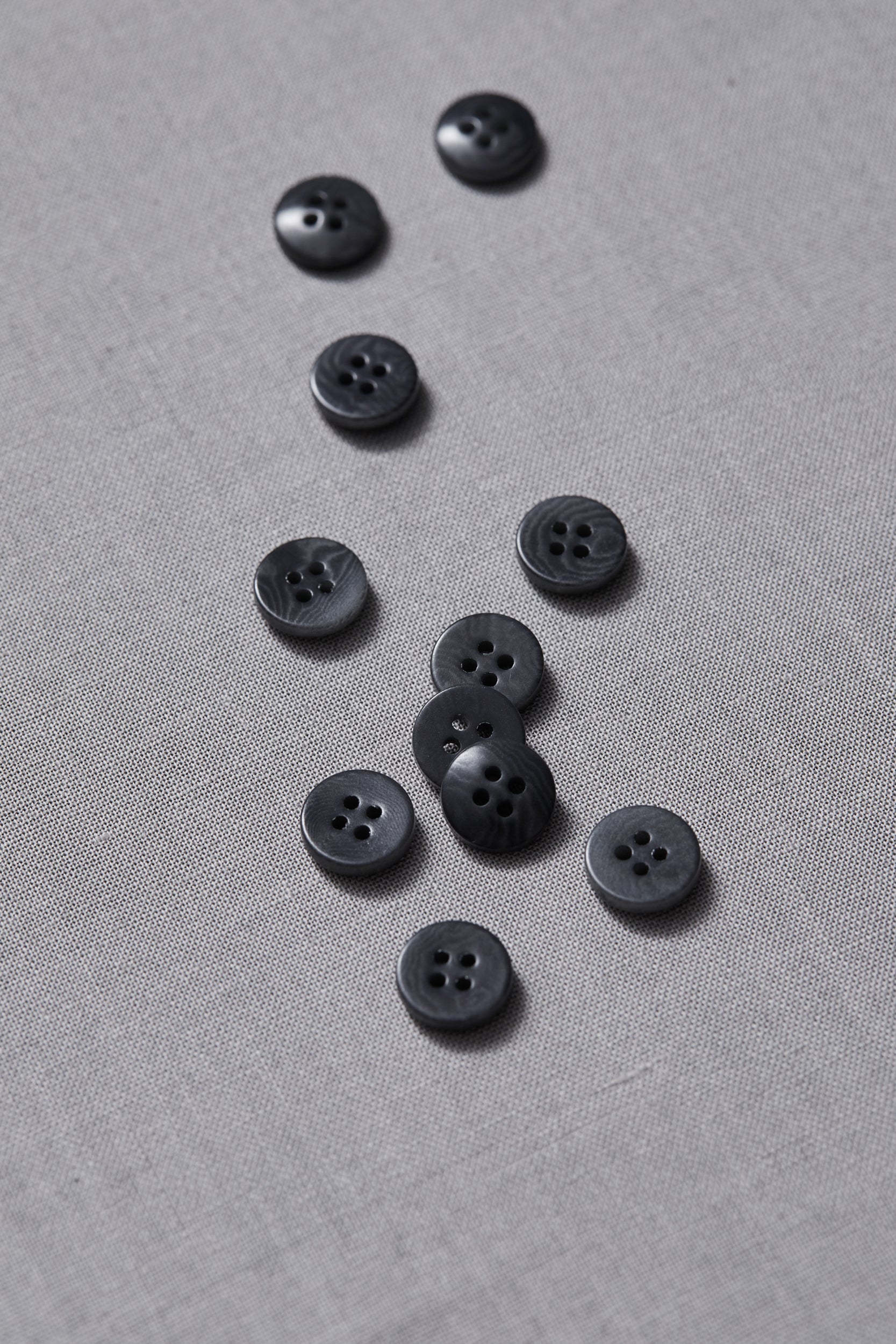 Plain Corozo Button - 11 mm