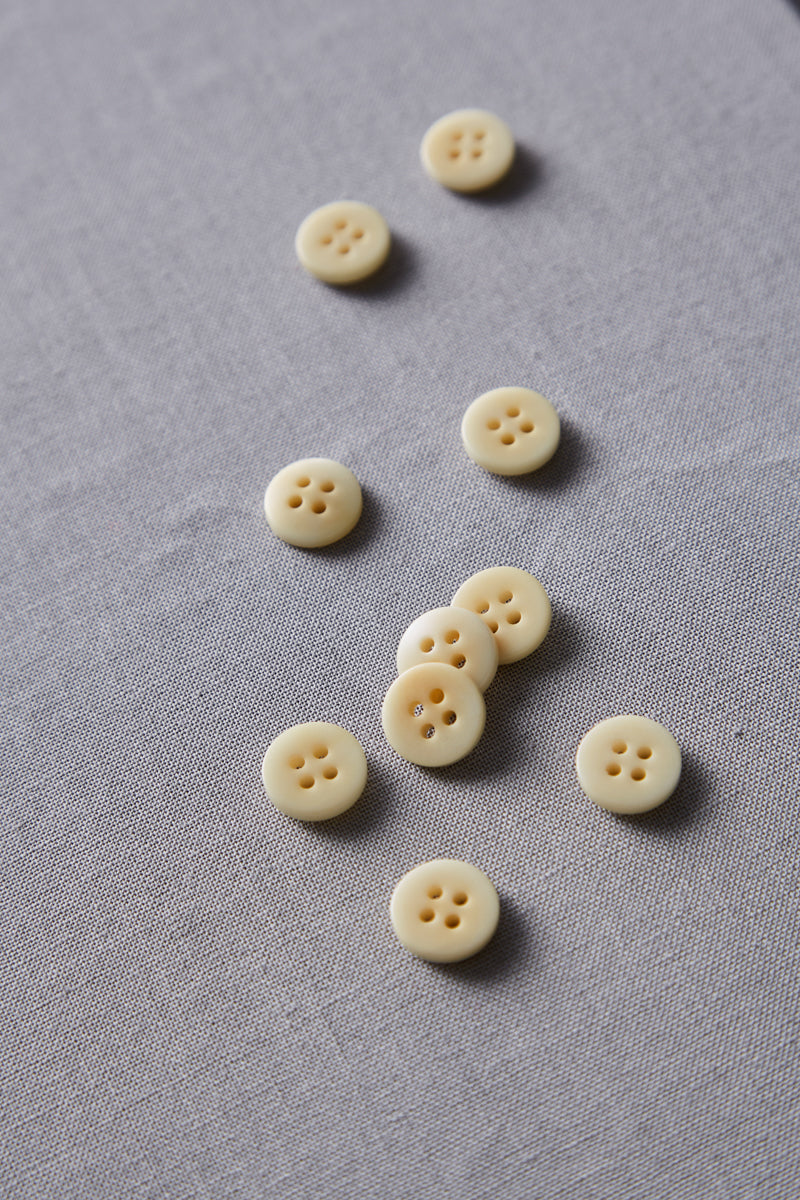 Plain Corozo Button - 11 mm