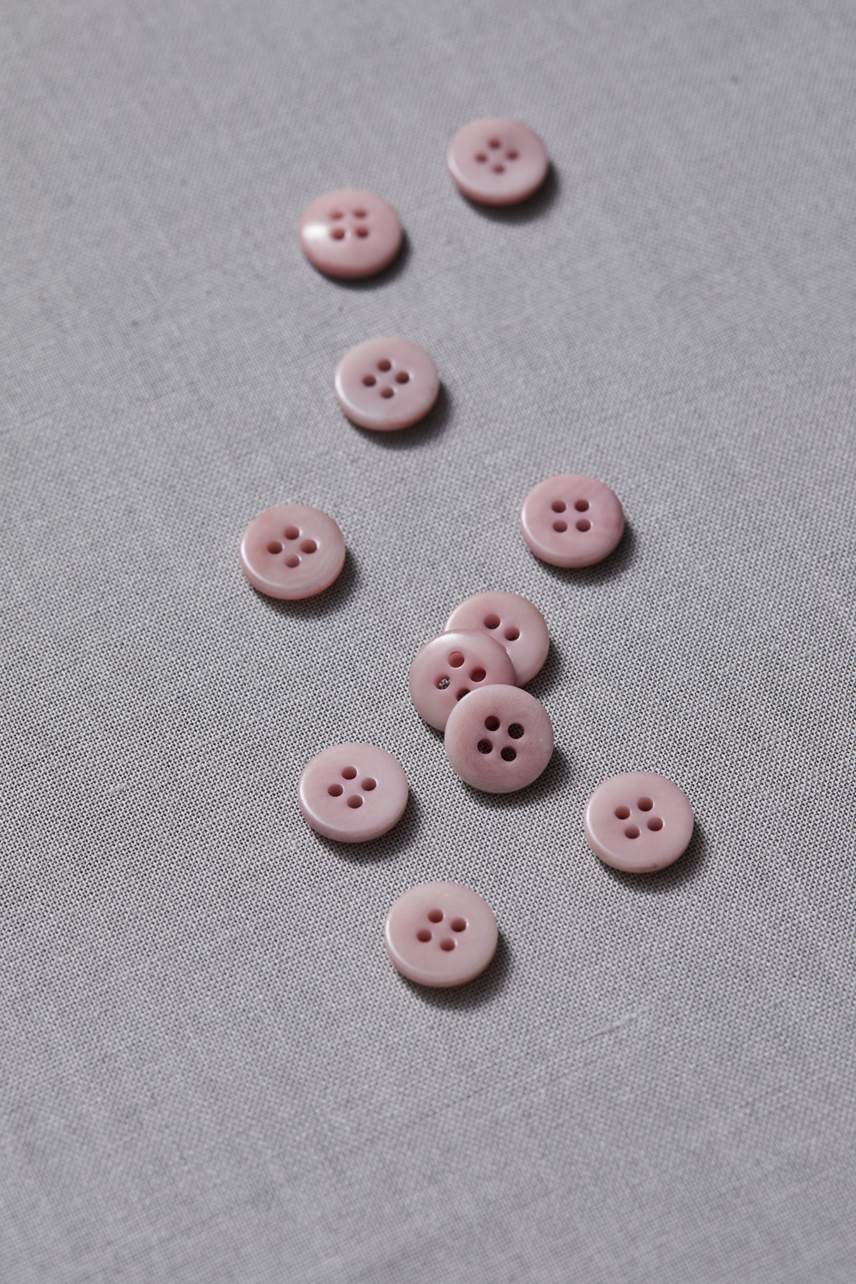 Plain Corozo Button - 11 mm