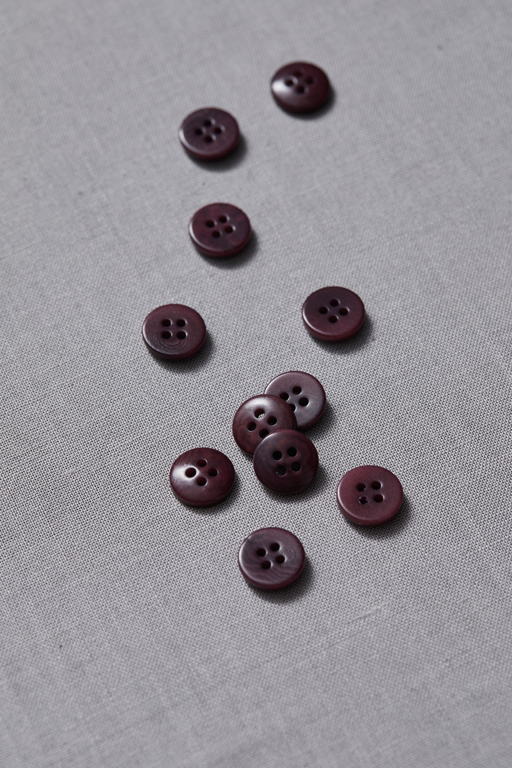 Plain Corozo Button - 11 mm