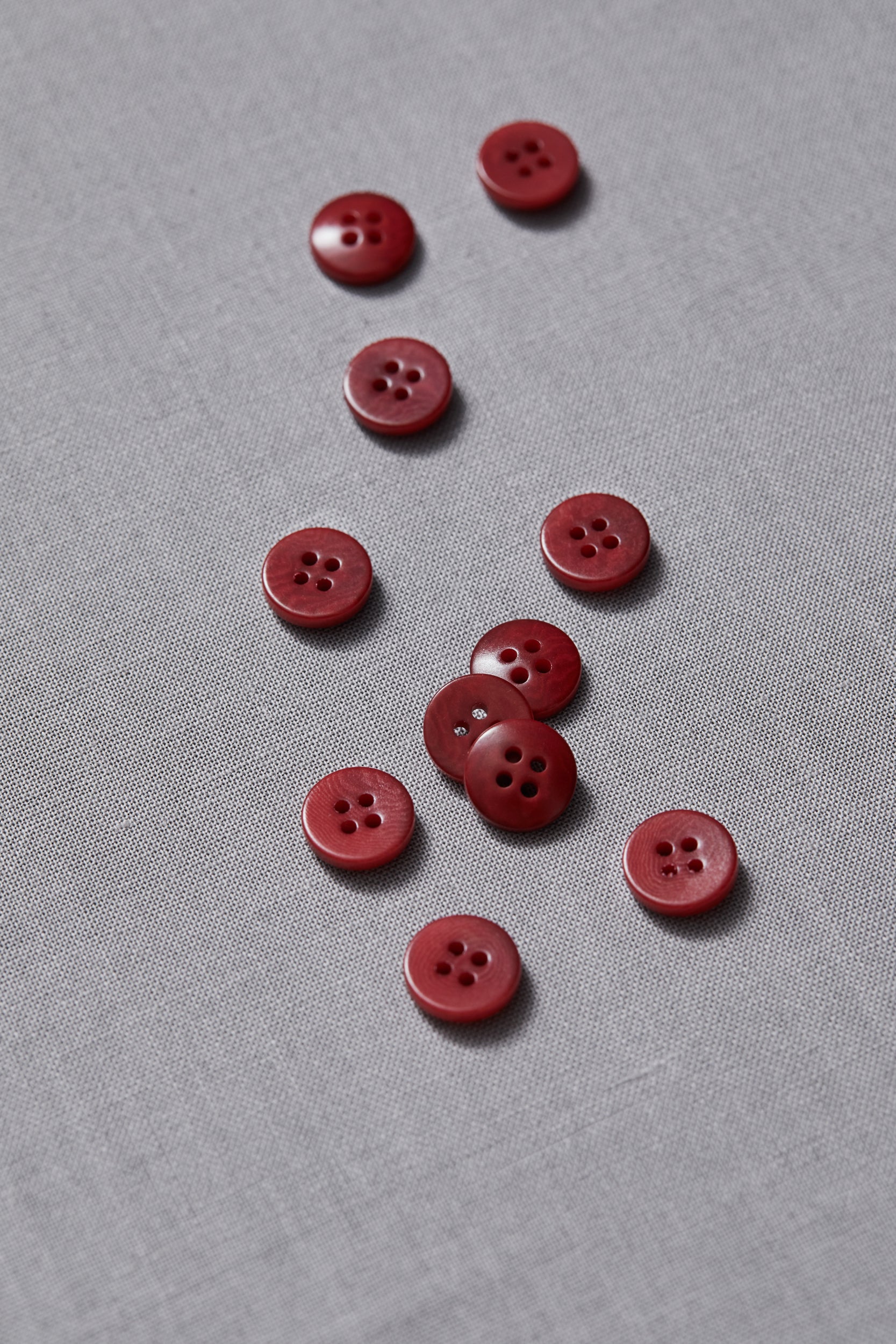 Plain Corozo Button - 11 mm