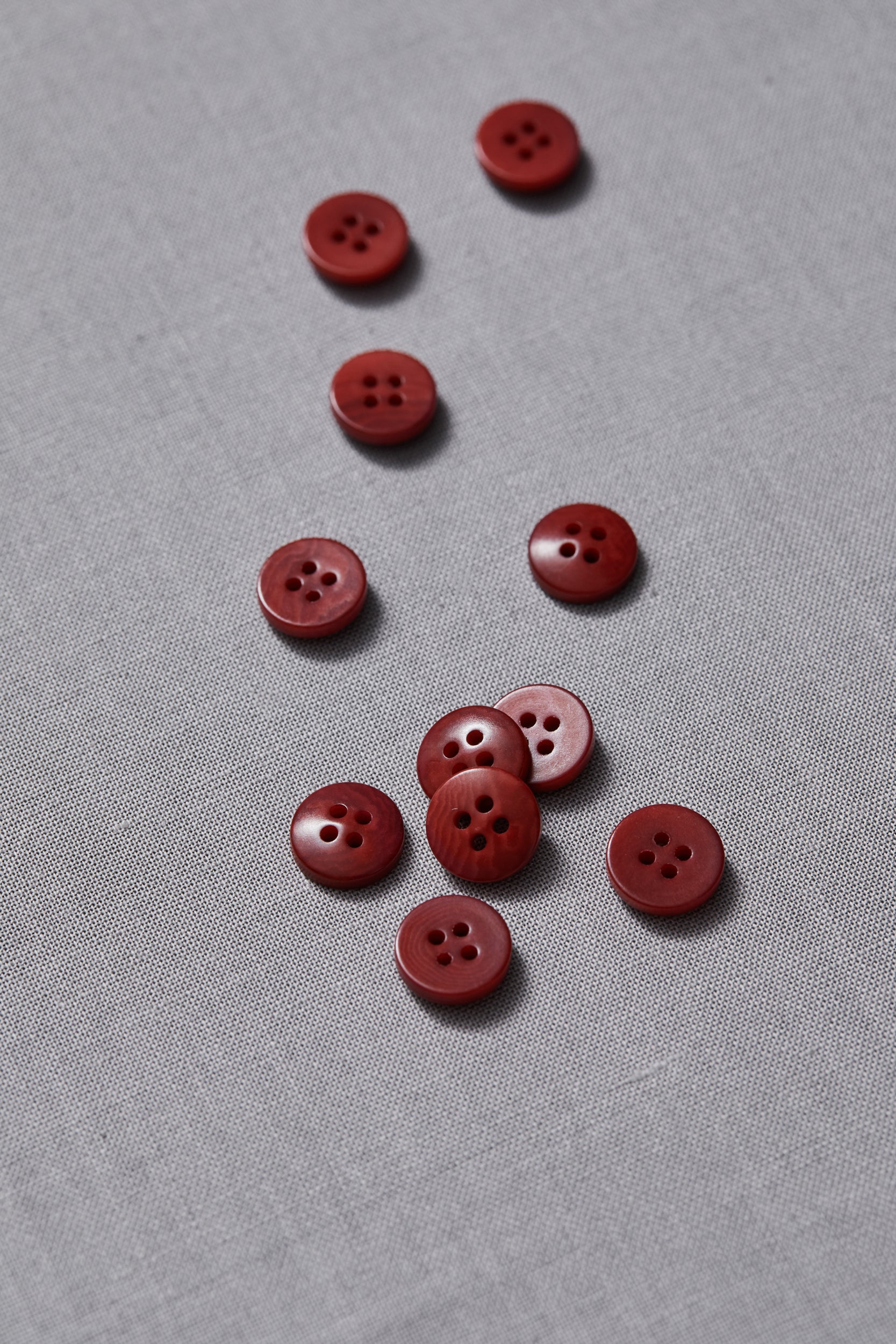 Plain Corozo Button - 11 mm