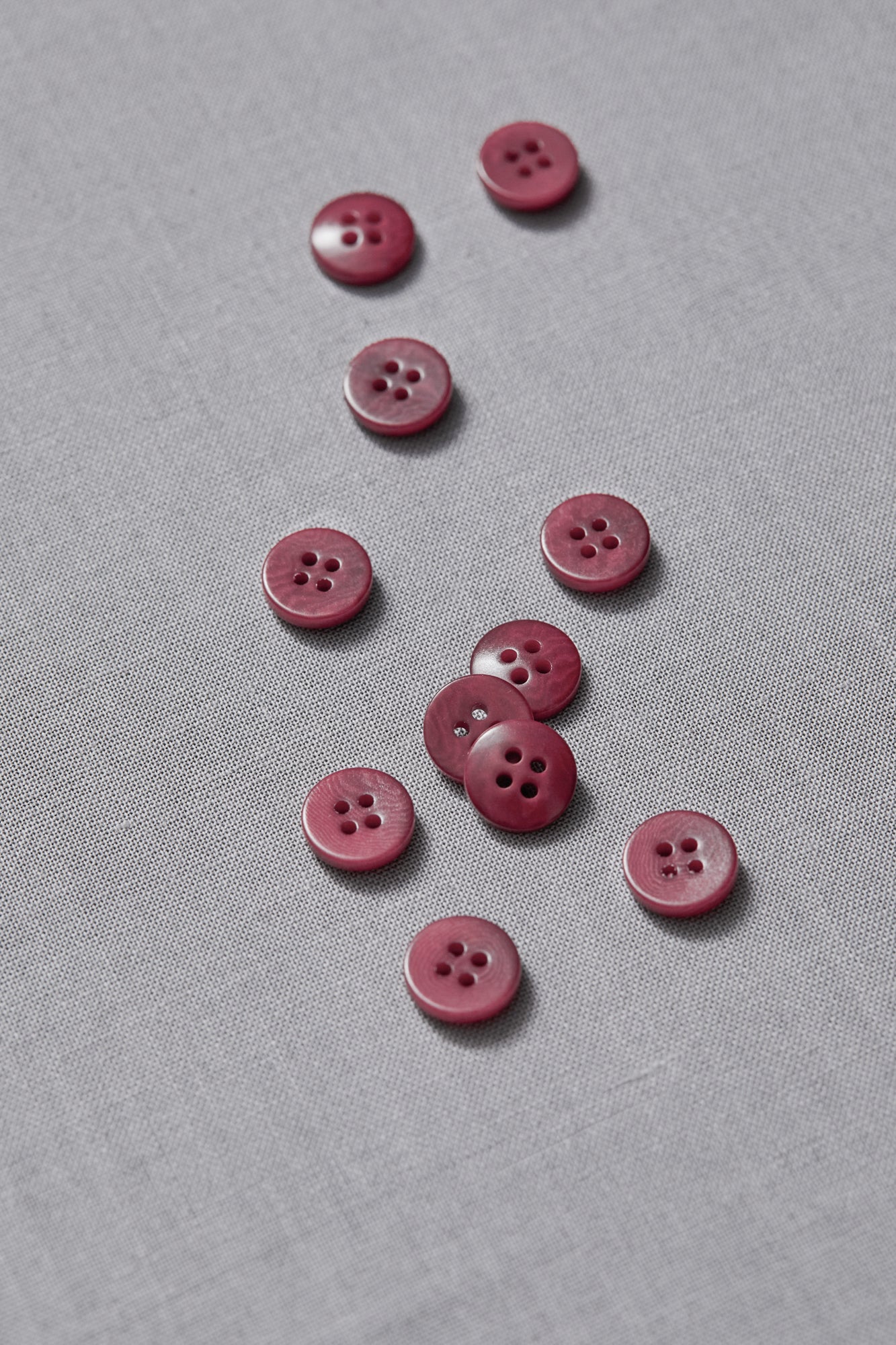 Plain Corozo Button - 11 mm