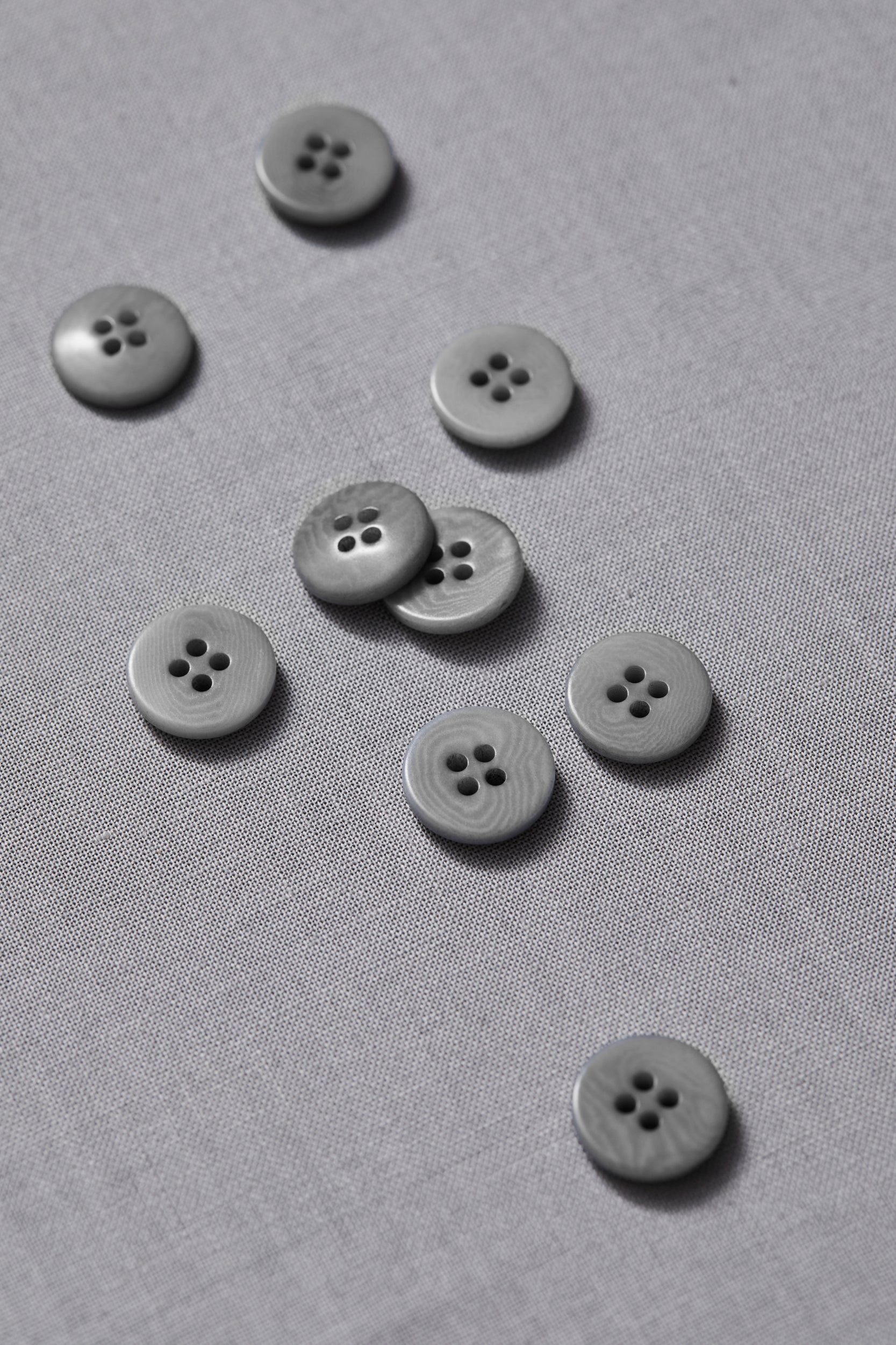 Plain Corozo Button - 15 mm