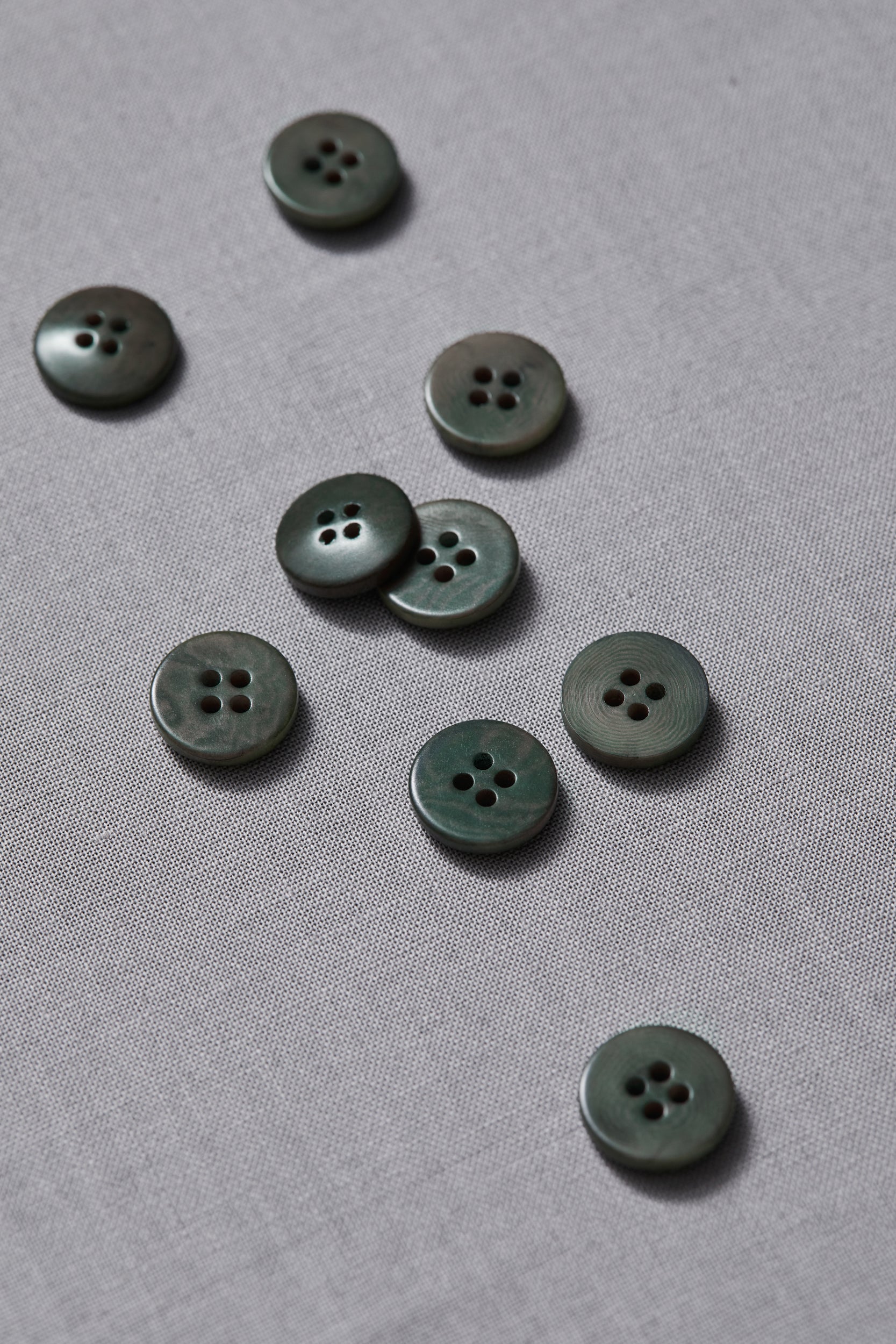 Plain Corozo Button - 15 mm