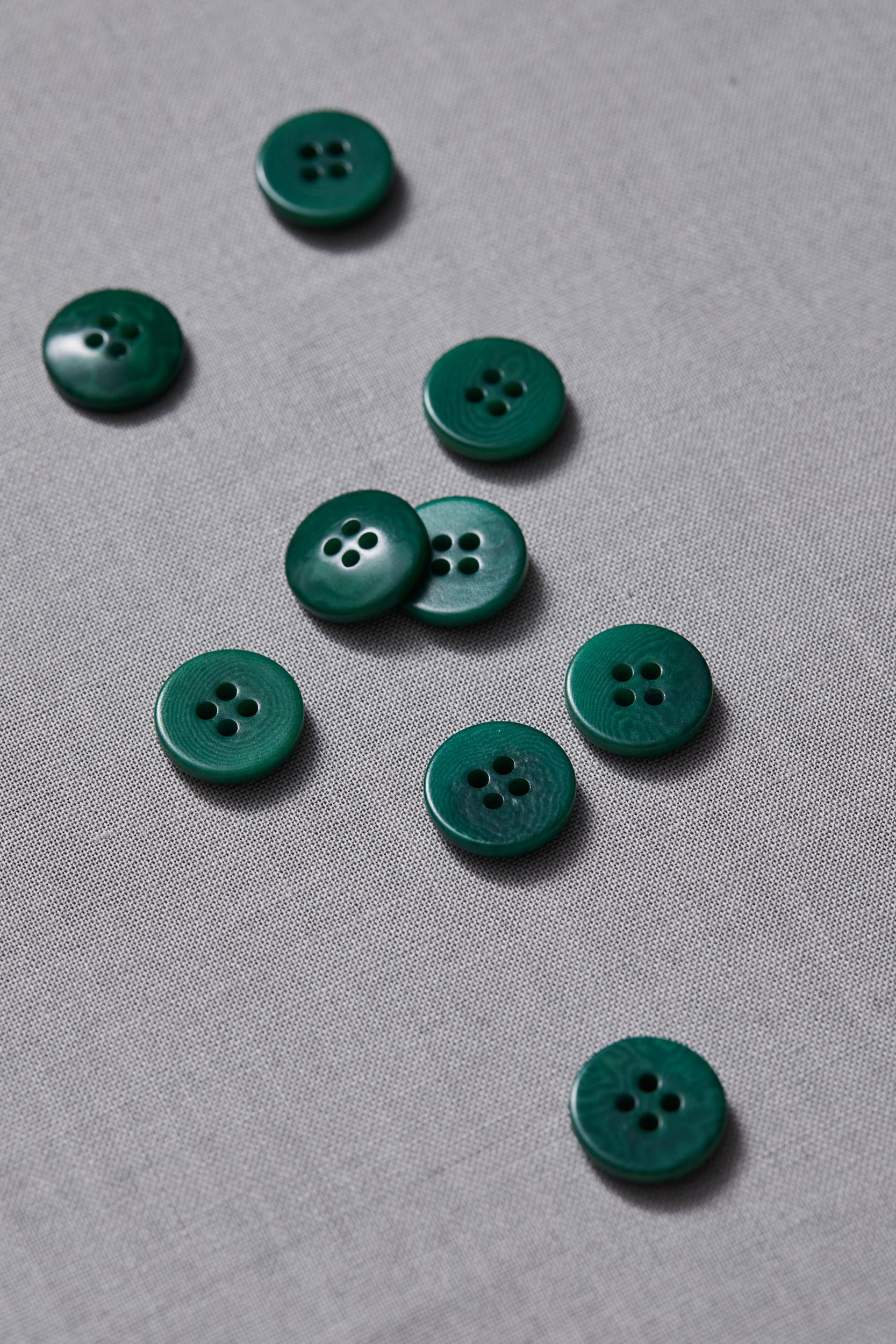 Plain Corozo Button - 15 mm