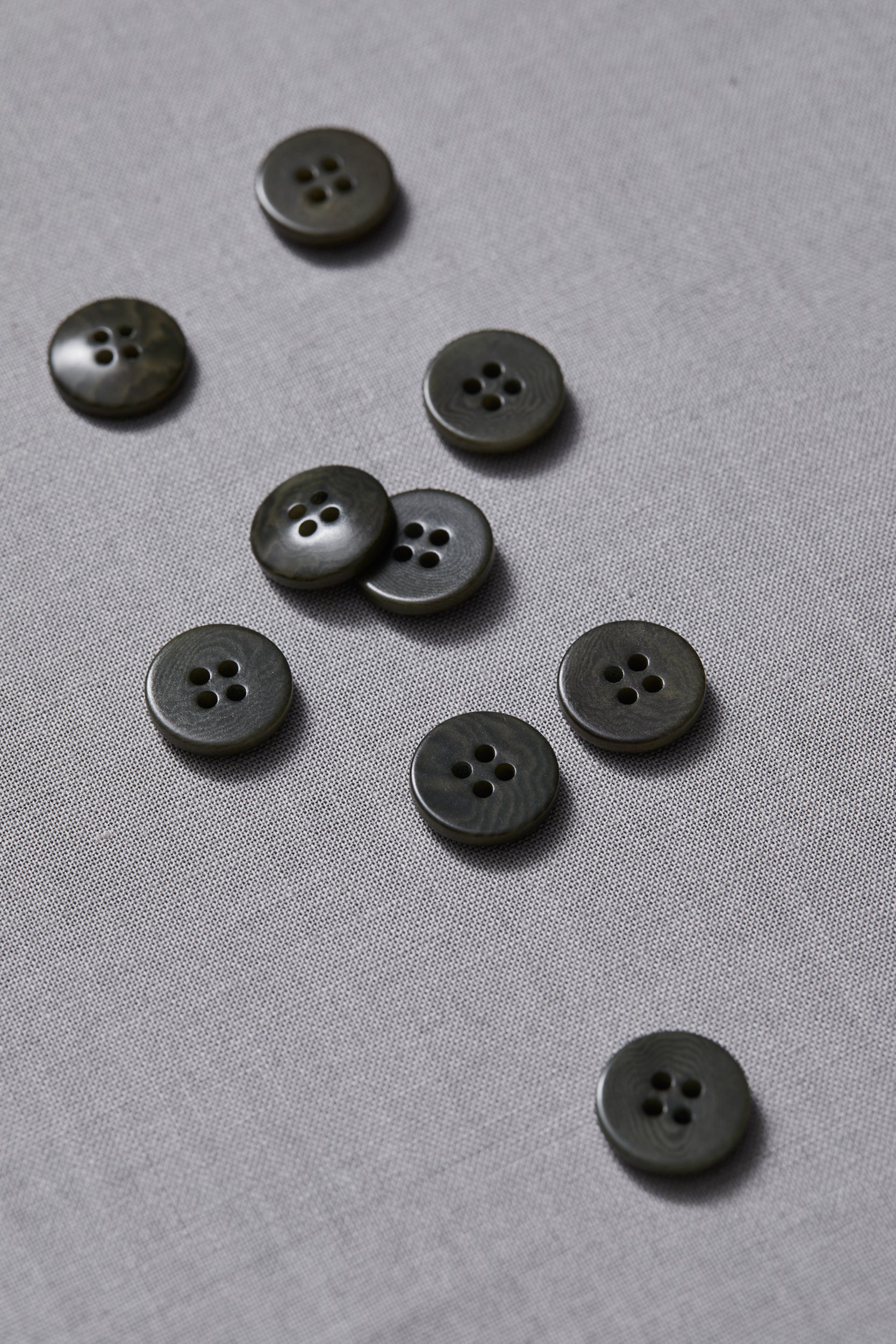 Plain Corozo Button - 15 mm