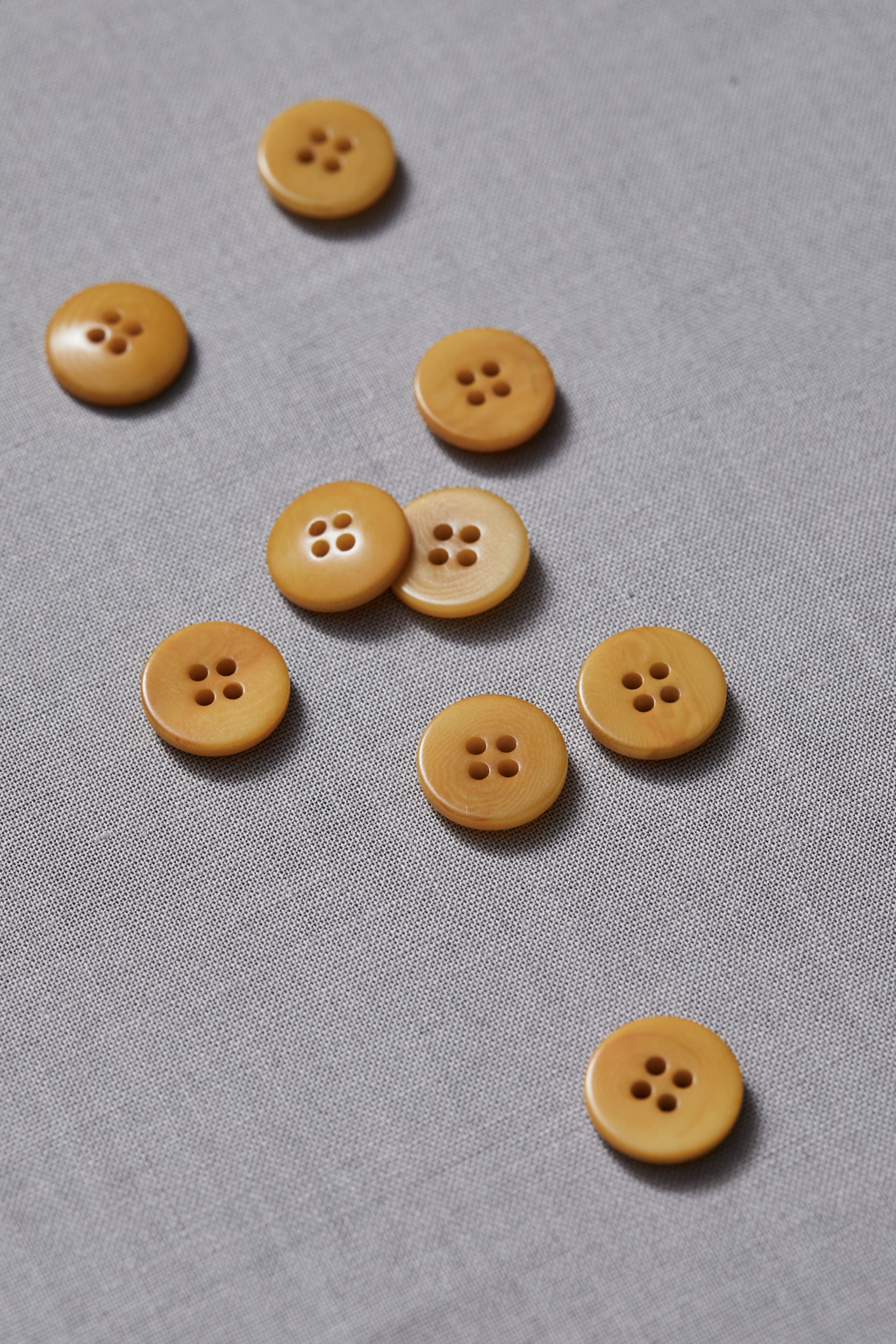 Plain Corozo Button - 15 mm