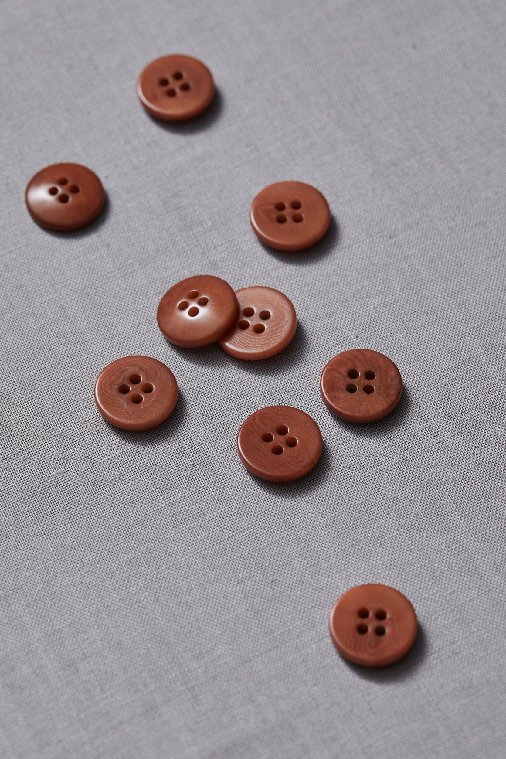 Plain Corozo Button - 15 mm