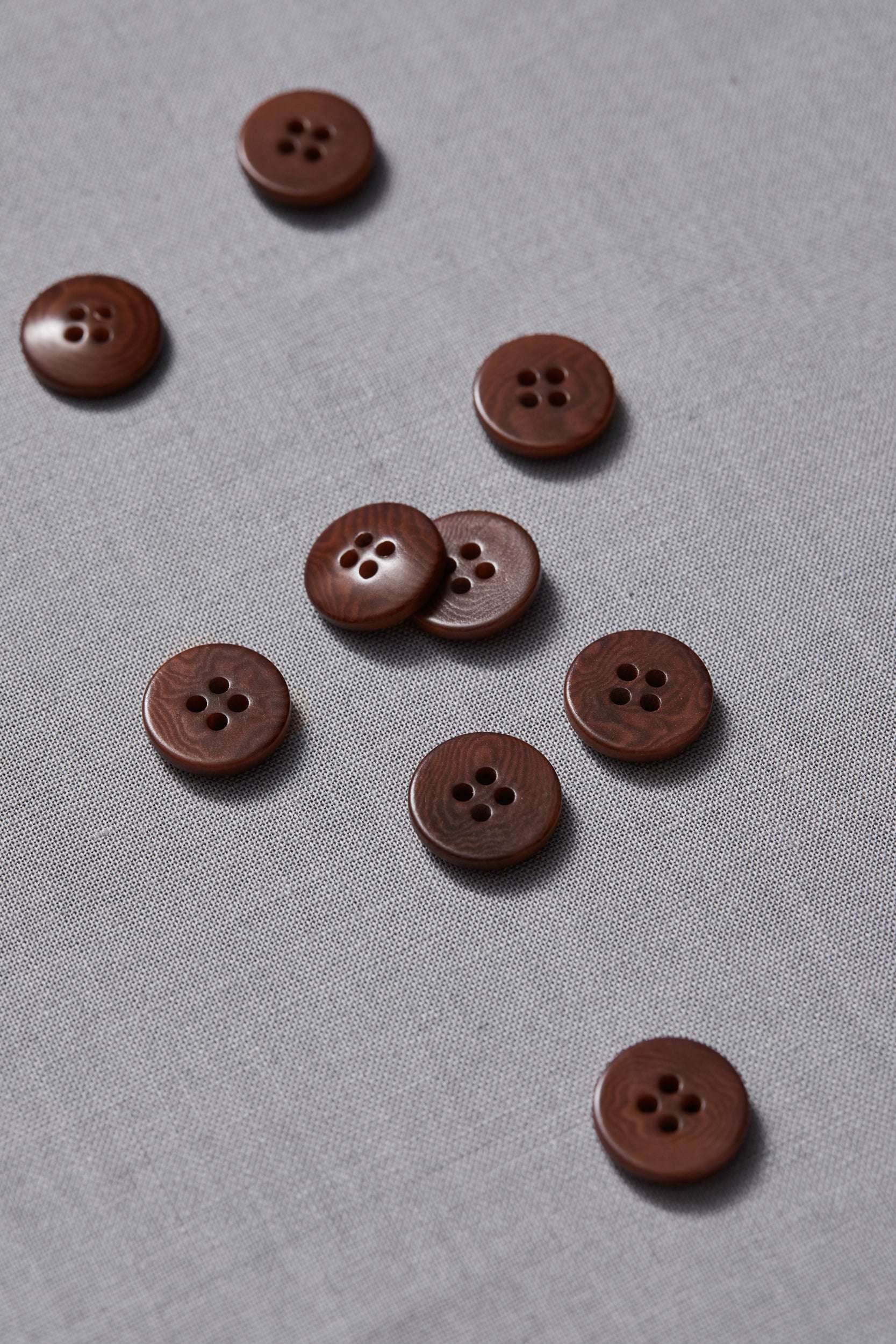 Plain Corozo Button - 15 mm