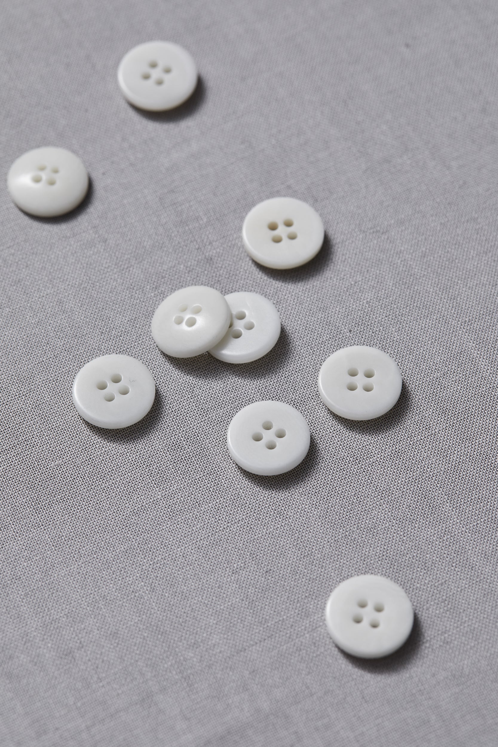 Plain Corozo Button - 15 mm