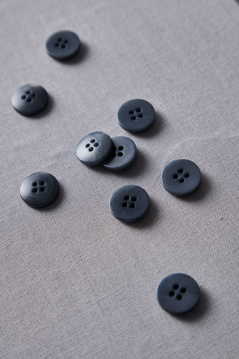 Plain Corozo Button - 15 mm