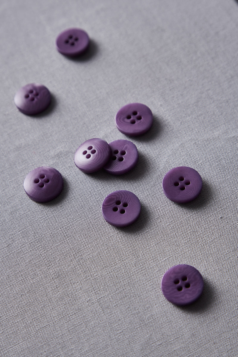 Plain Corozo Button - 15 mm