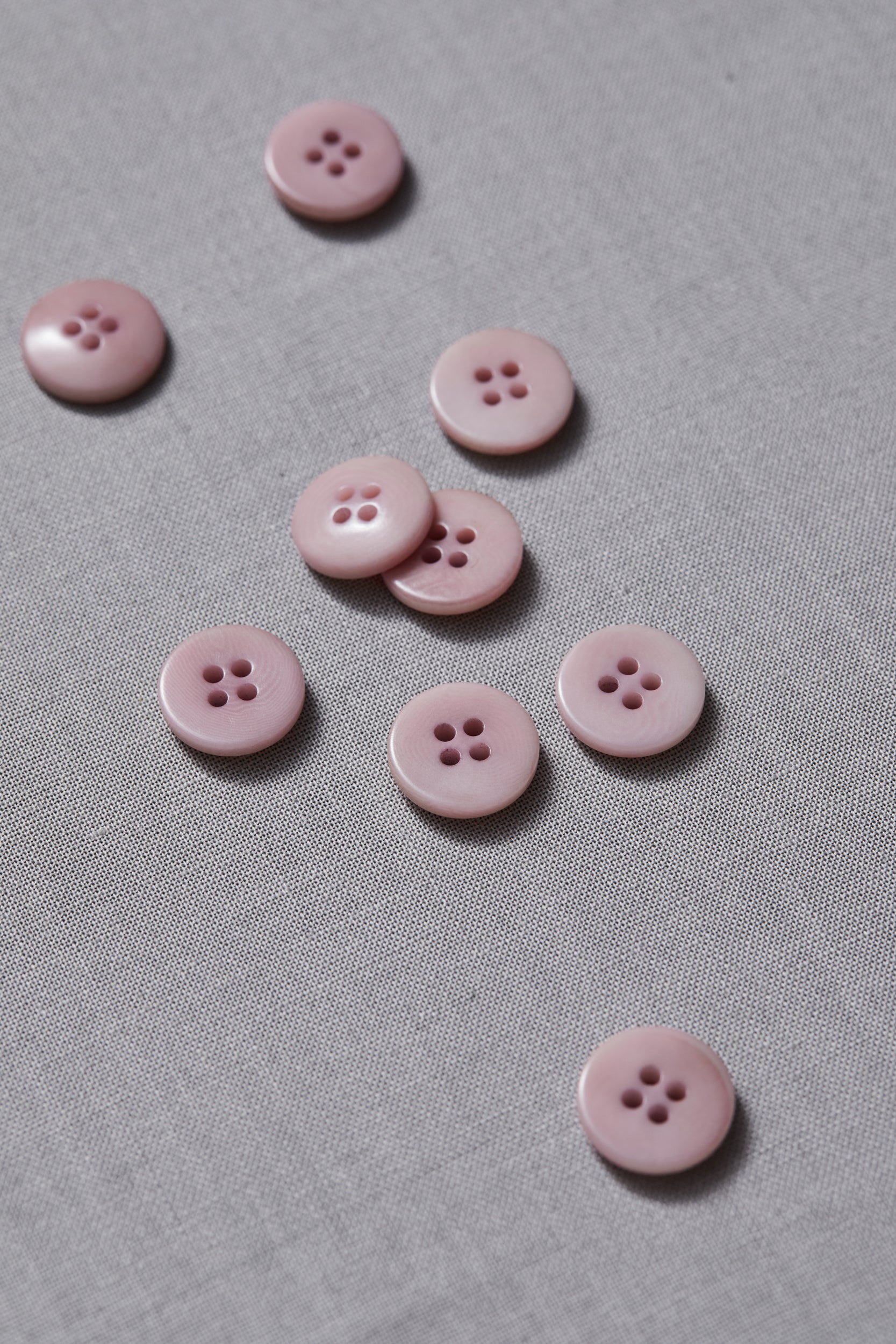 Plain Corozo Button - 15 mm