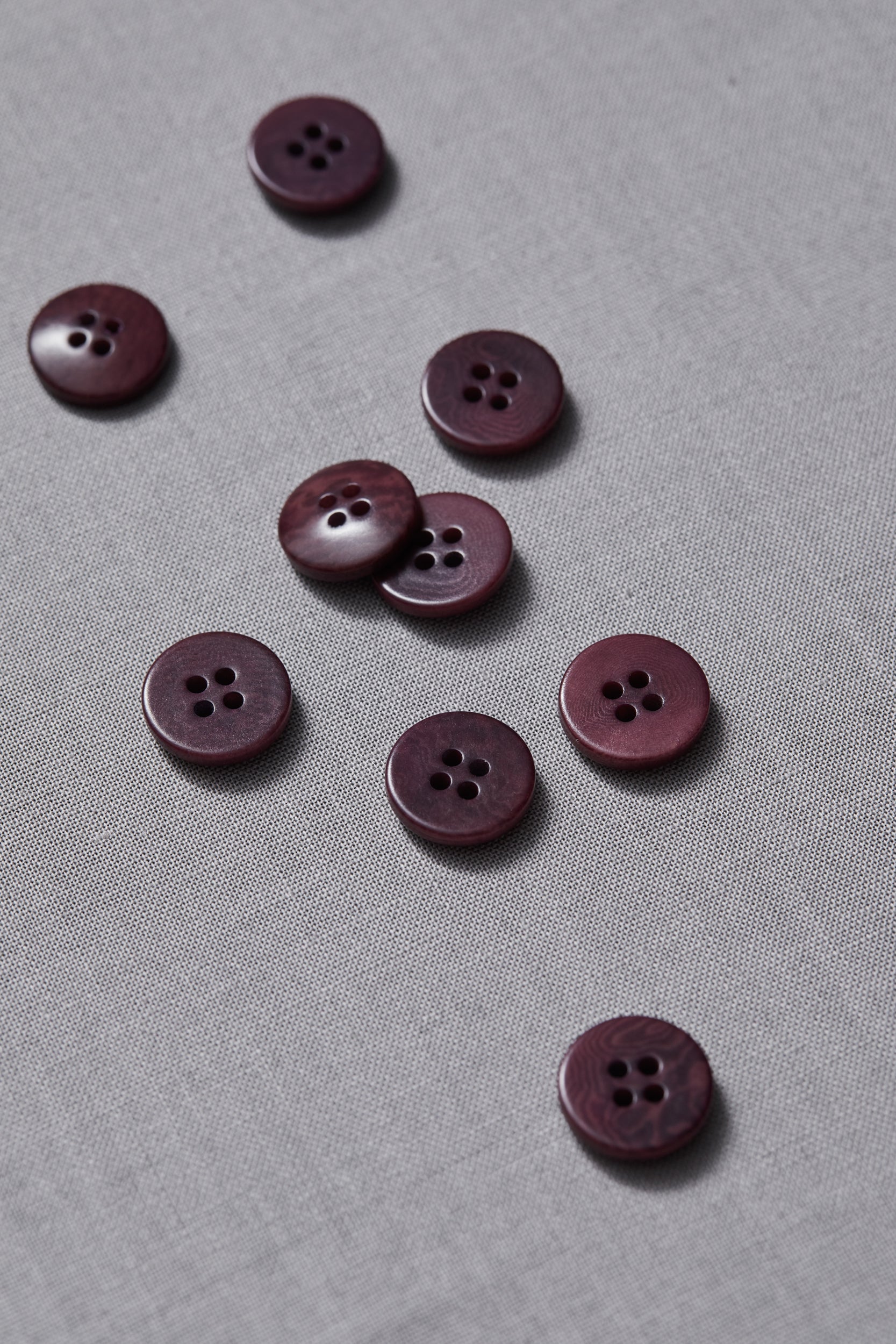 Plain Corozo Button - 15 mm