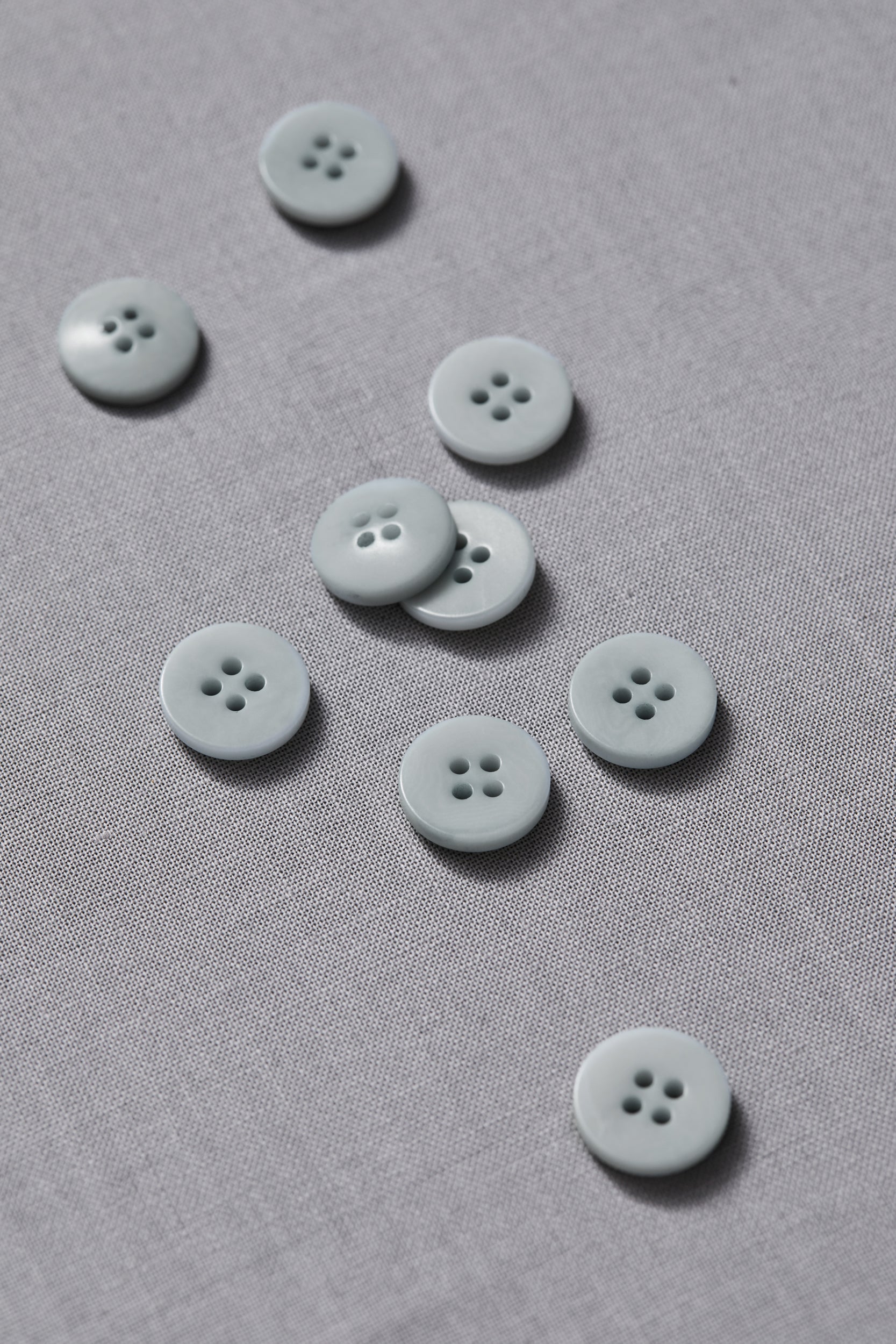 Plain Corozo Button - 15 mm