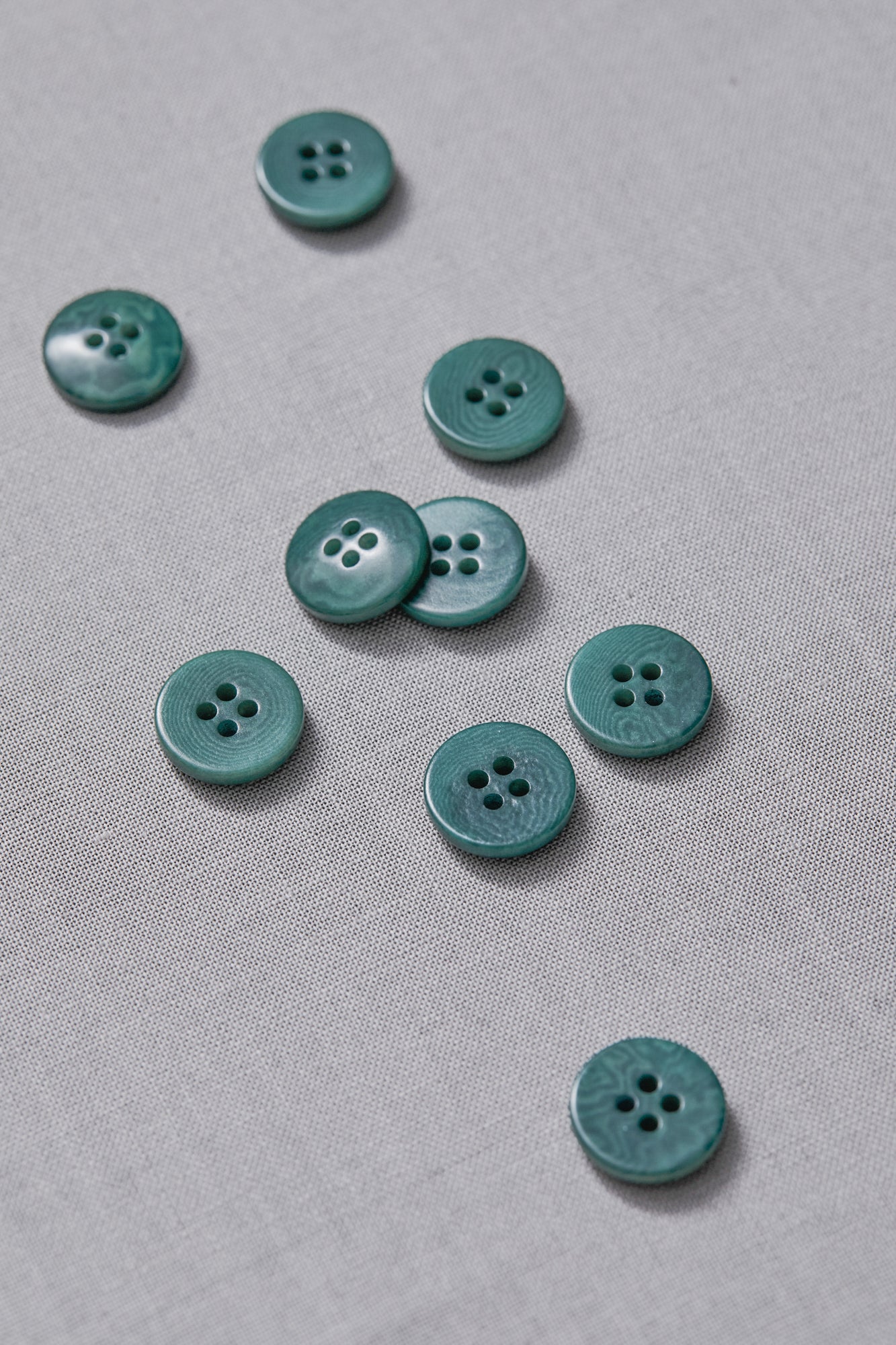 Plain Corozo Button - 15 mm