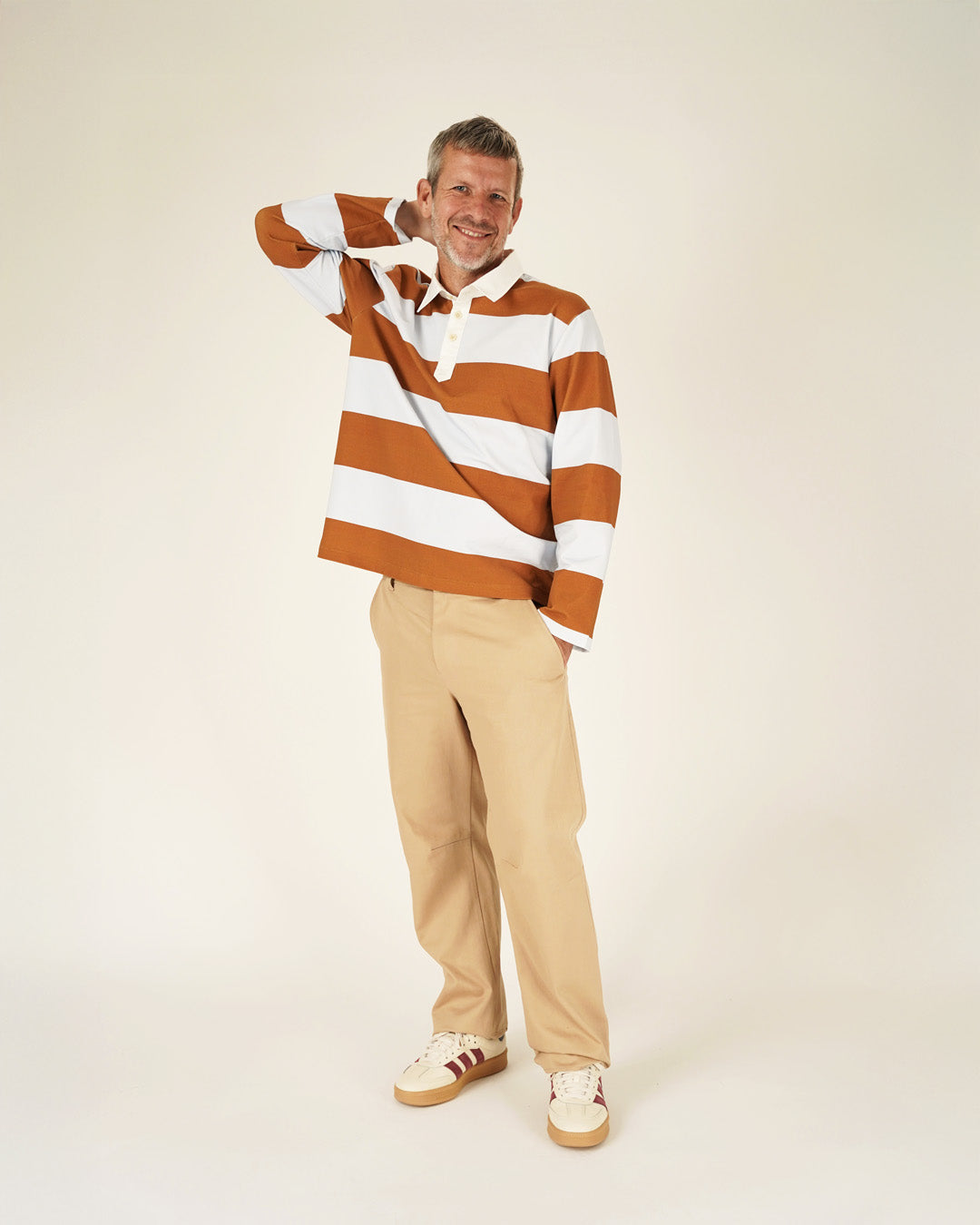 Rugby Polo Shirt sewing pattern