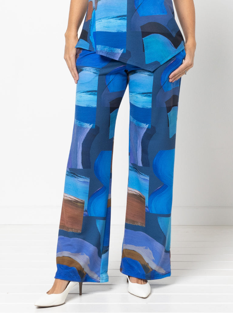 Sue Palazzo Knit Pant
