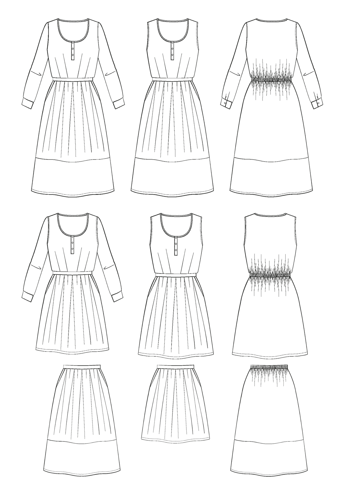 Maison Fauve Prose technical drawing