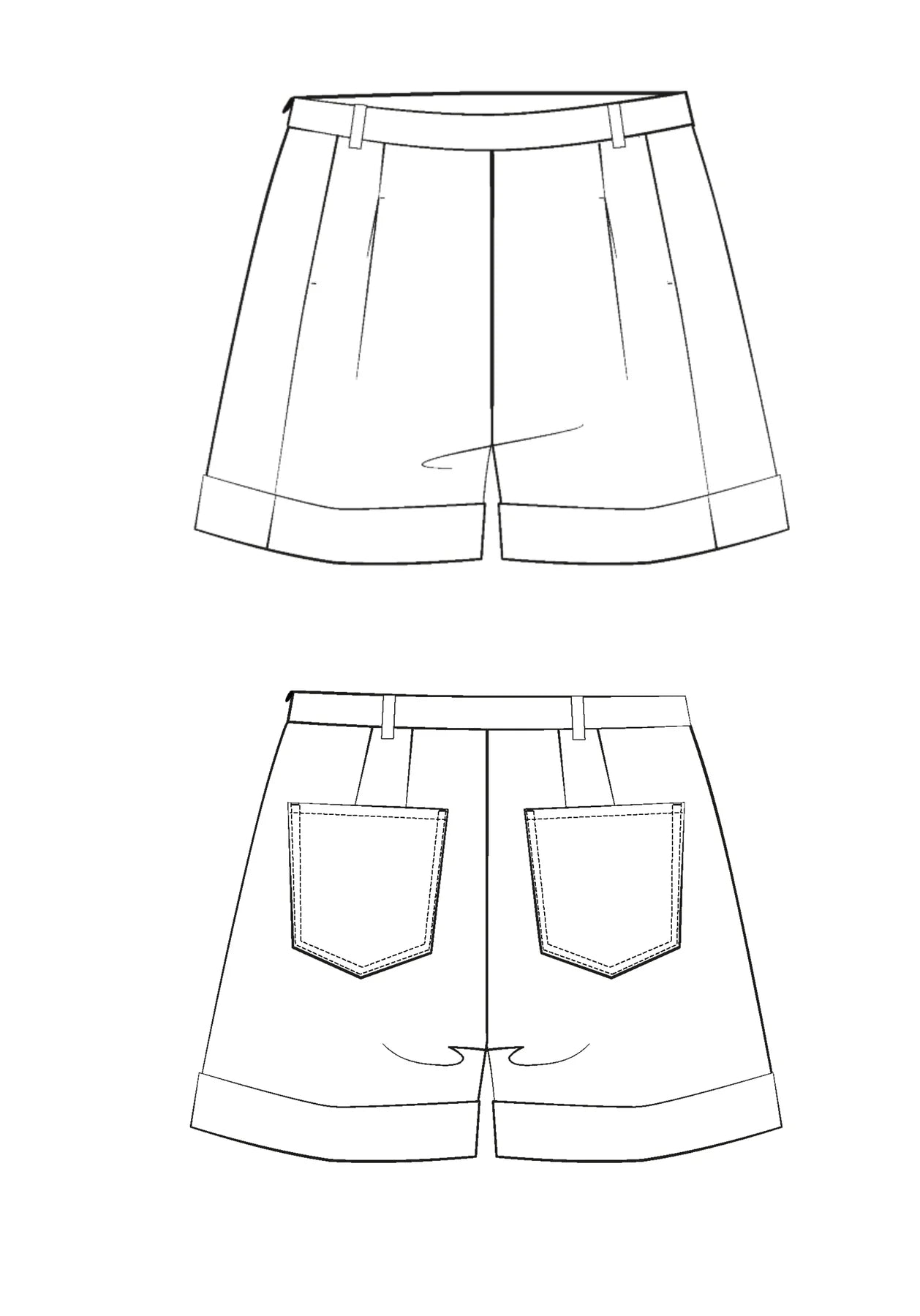 Peacock Shorts