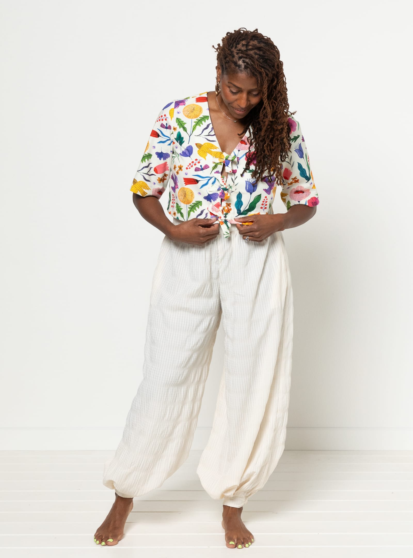 Sophia Woven Bubble Skirt and Pant