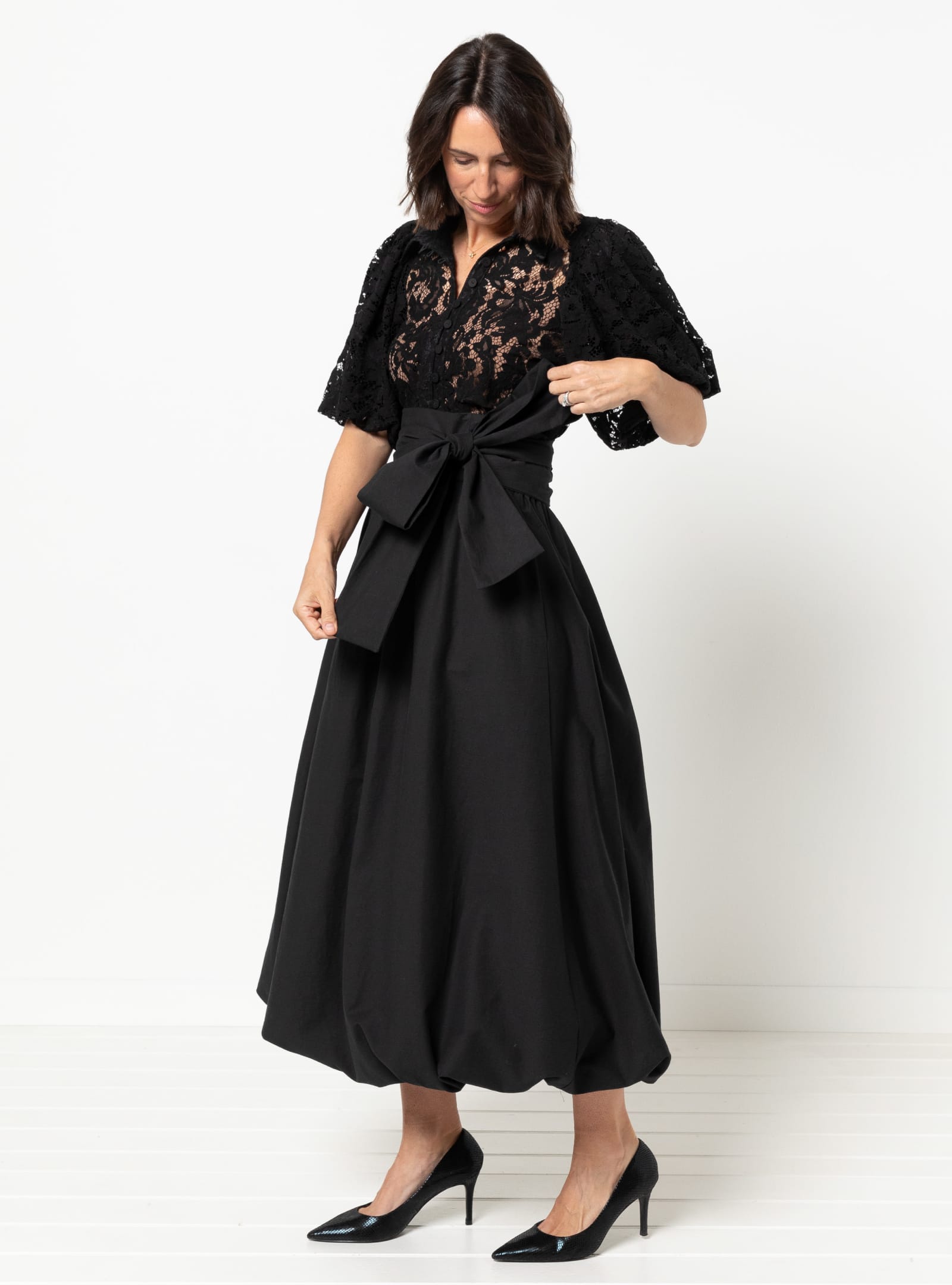 Sophia Woven Bubble Skirt and Pant