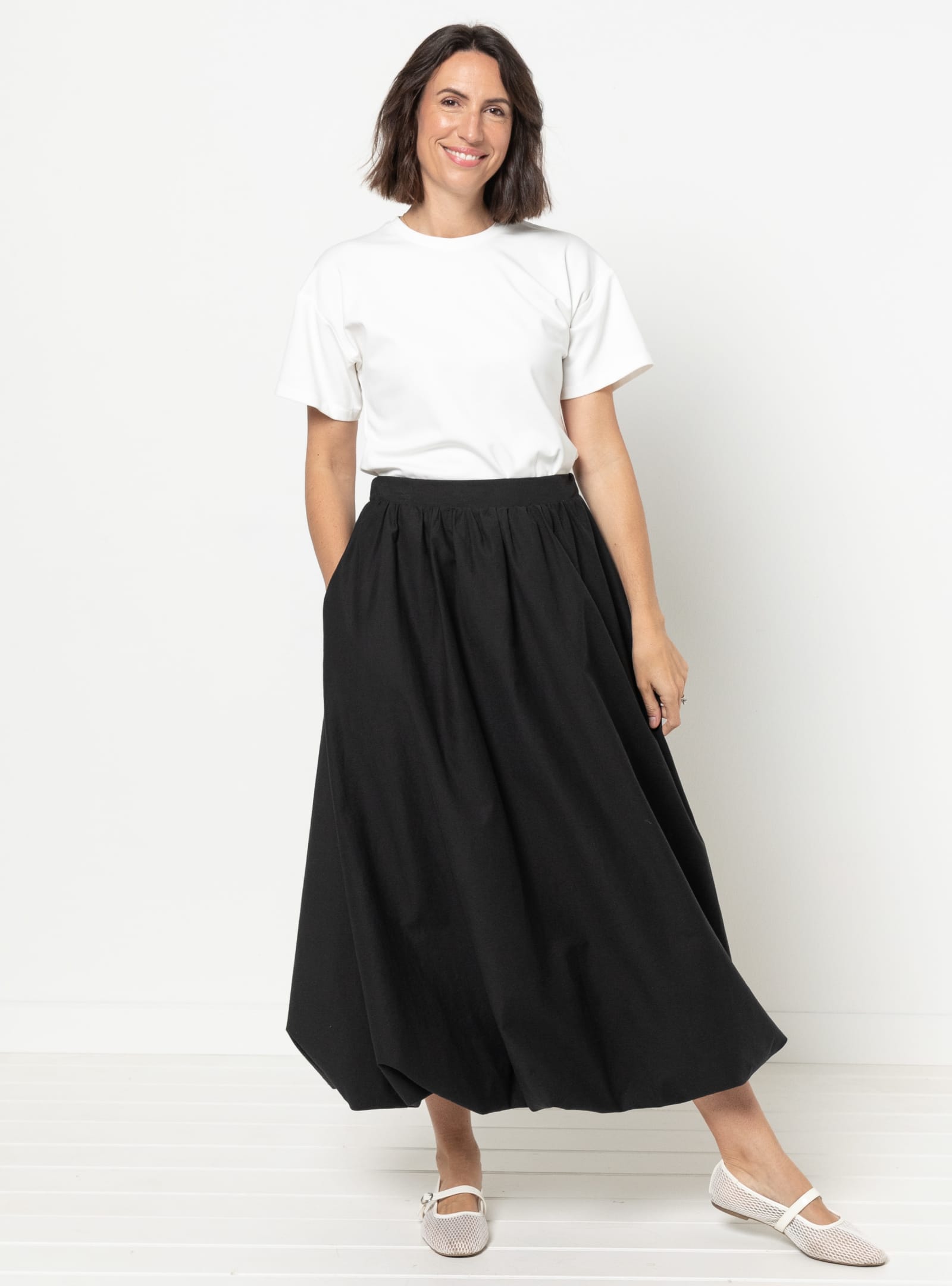Sophia Woven Bubble Skirt and Pant