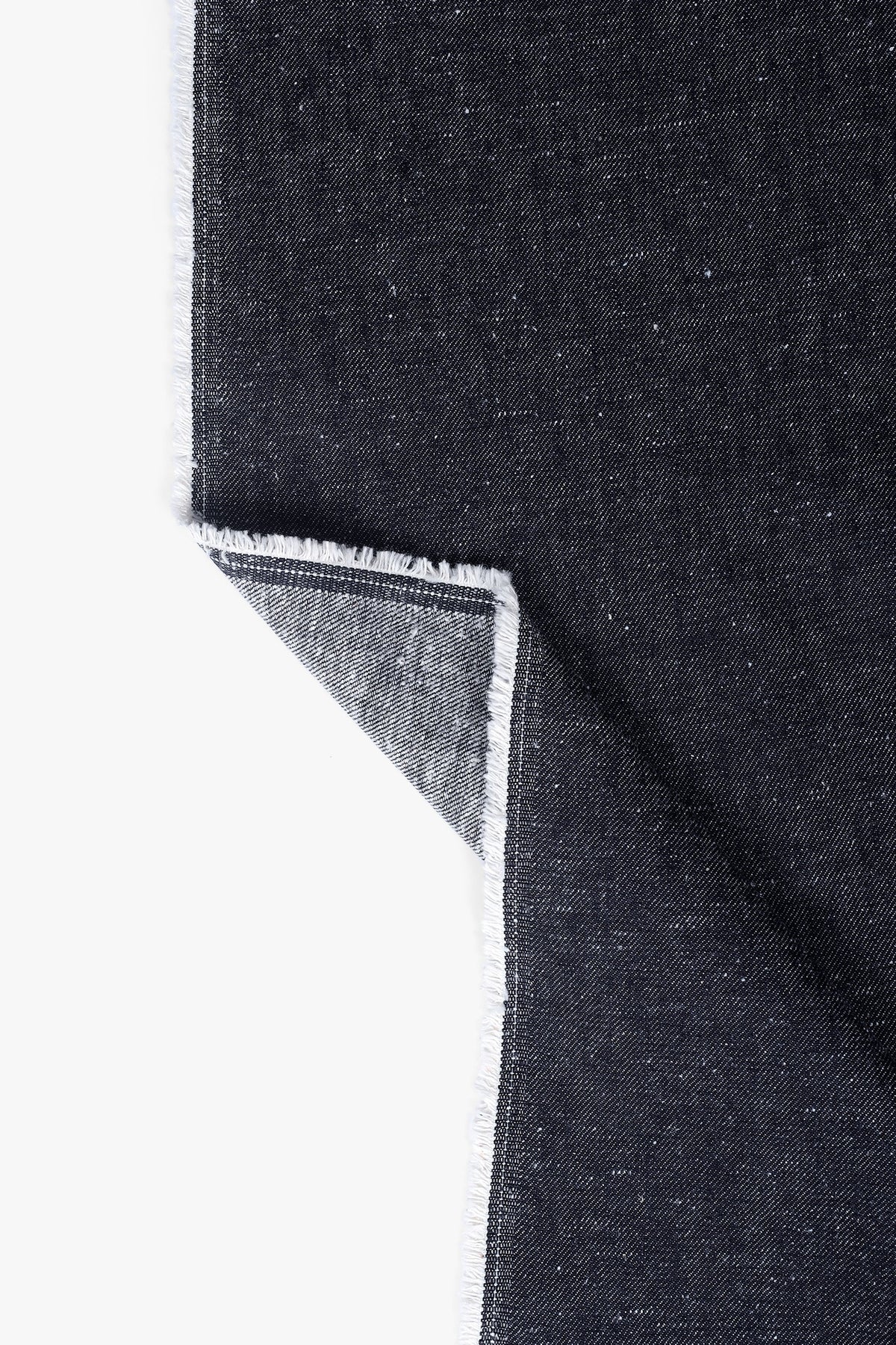 Denim Cotton Linen - Vintage Blue - Fabric - 3