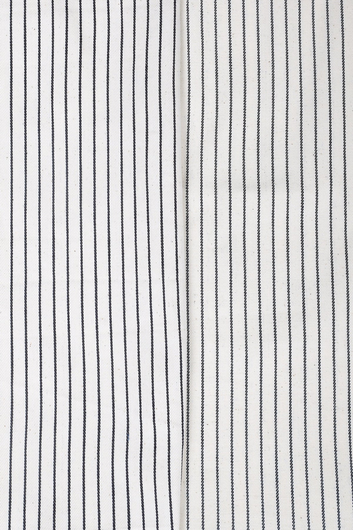 Denim Stripes Off White - Fabric - 4