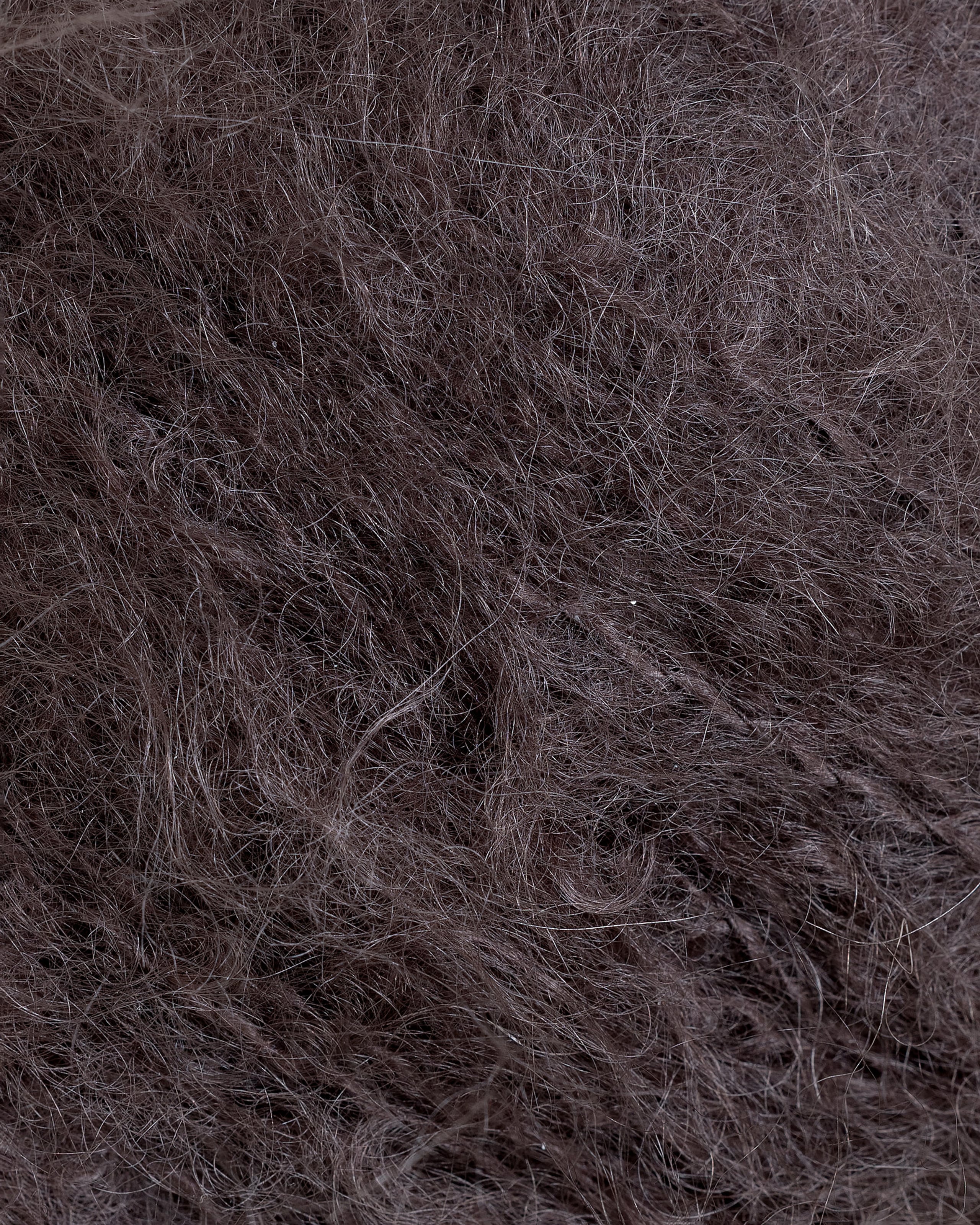 Rauma Tjukk Mohair 080 Brun
