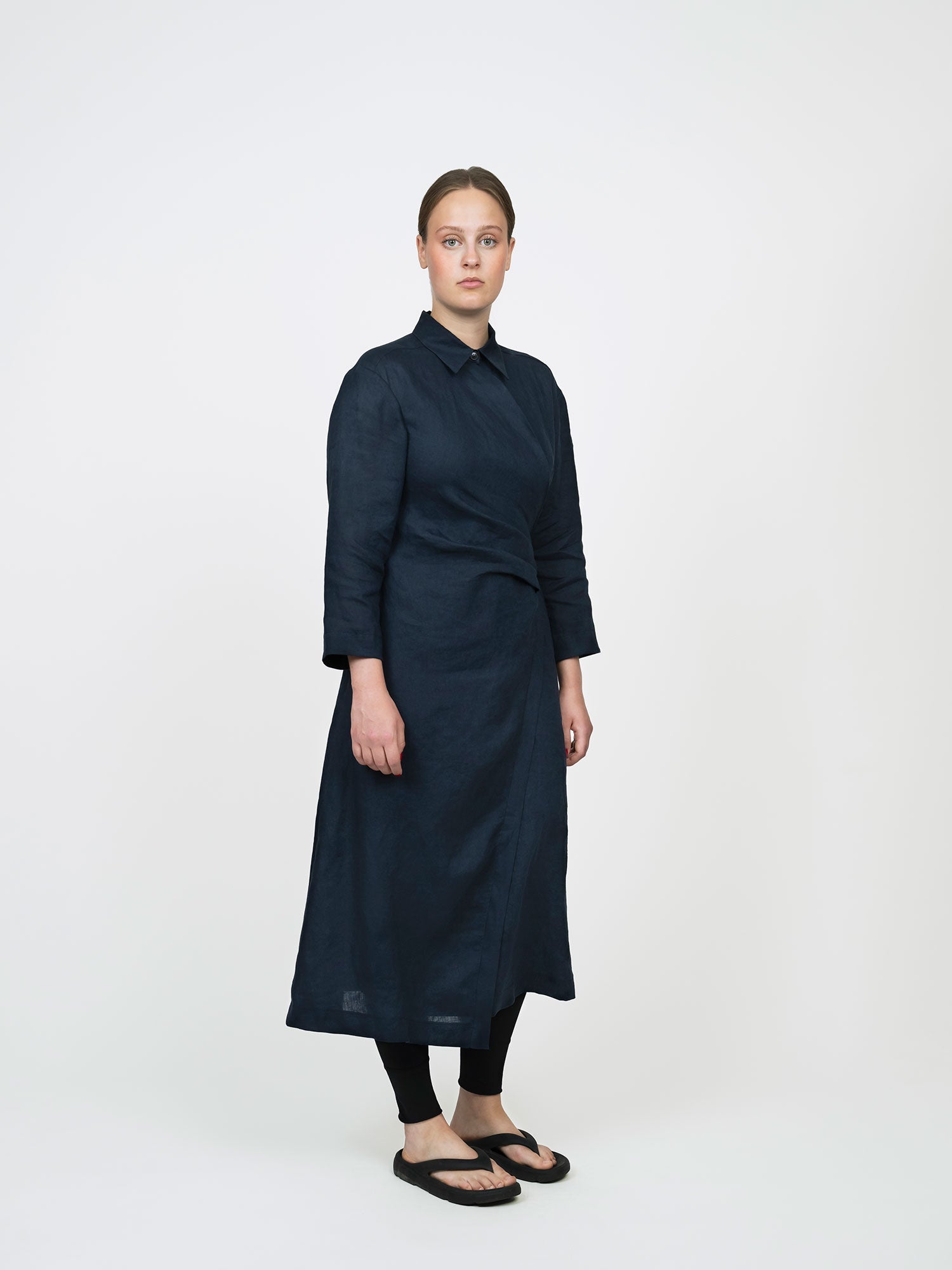 The Assembly Line Wrap Dress